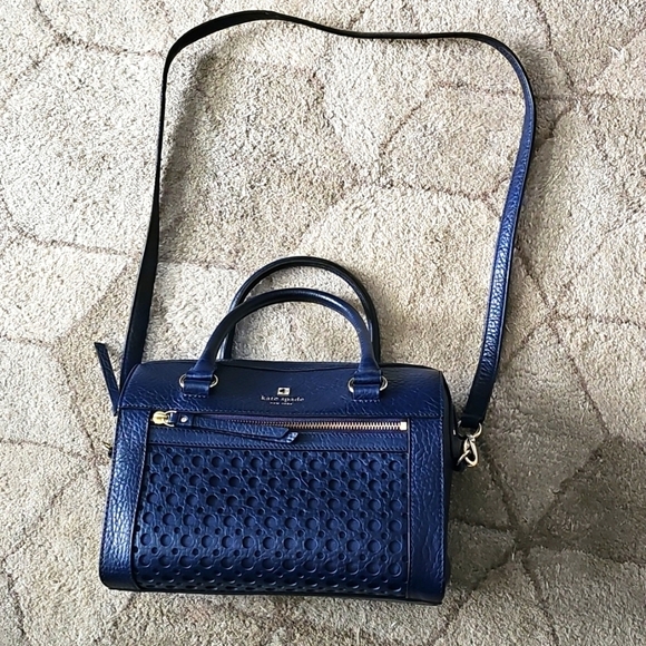 Kate Spade Delaney French Navy Blue nwot - Picture 1 of 4